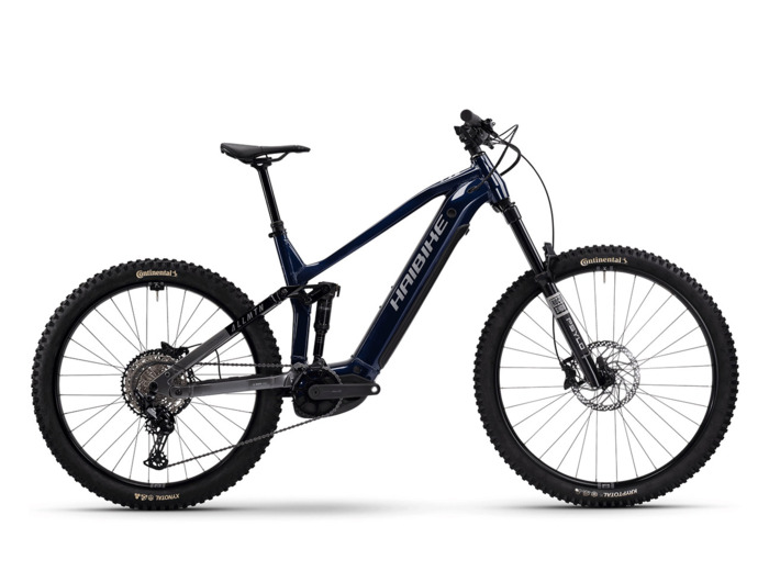 VTT tout suspendu électrique ALLMTN 6 Océan Noir/Gris