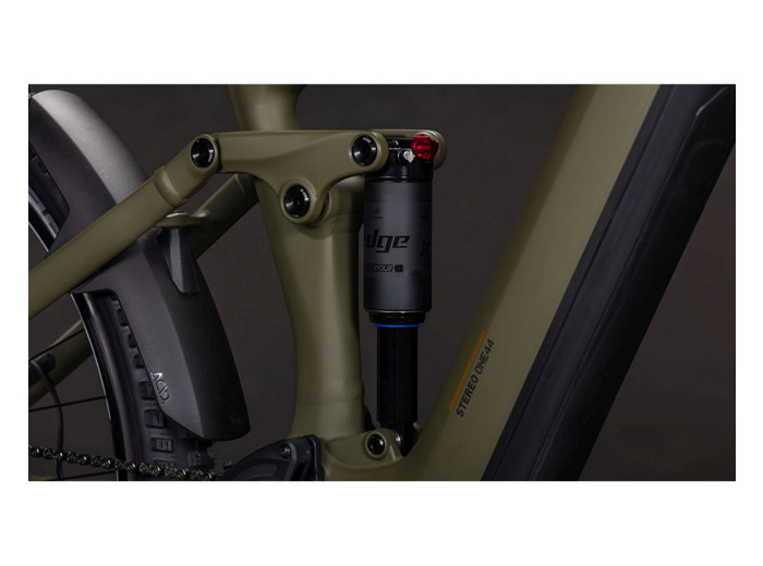 VTT tout suspendu électrique STEREO HYBRID ONE44 PRO 800 Olive/Or
