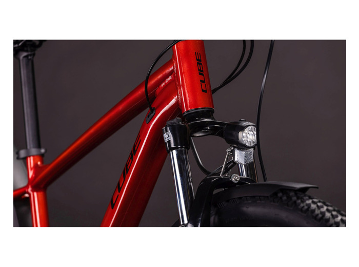 VTT semi rigide AIM ONE FE Rouge/Noir