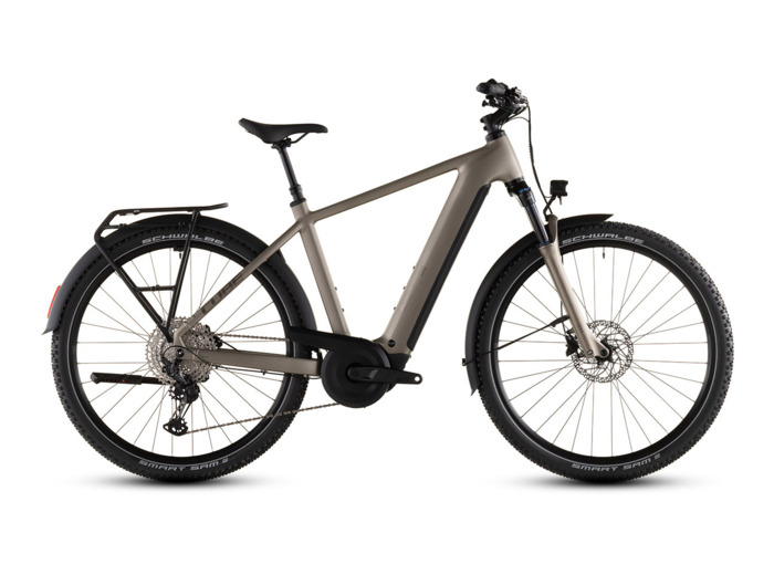 VTC électrique NURIDE HYBRID PRO 800 Beige/Chrome