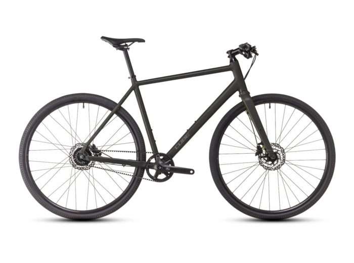 Vélo trekking NULANE COMFORT EXC Gris/Chrome