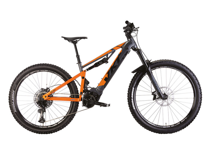VTT tout suspendu électrique JUMBLE 29/27.5 NX 1X12V 835WH Gris/Orange