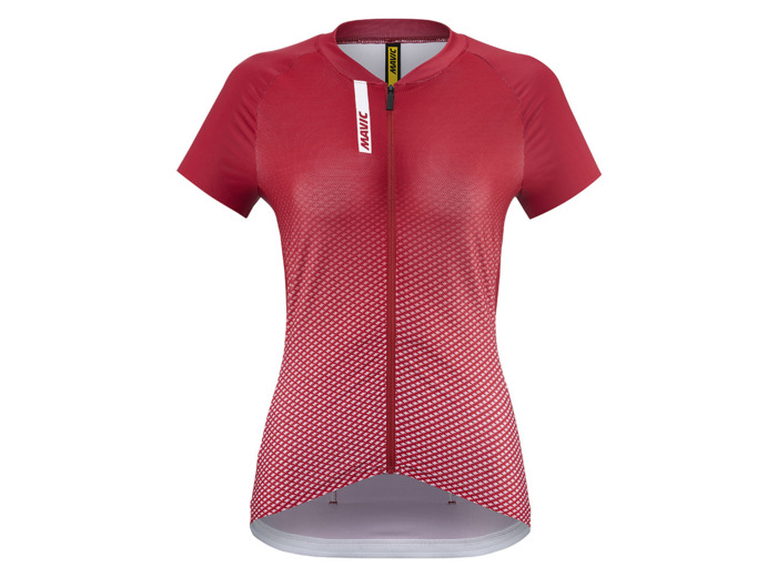 Maillot manches courtes Femme AKSIUM Rouge Coquelicot