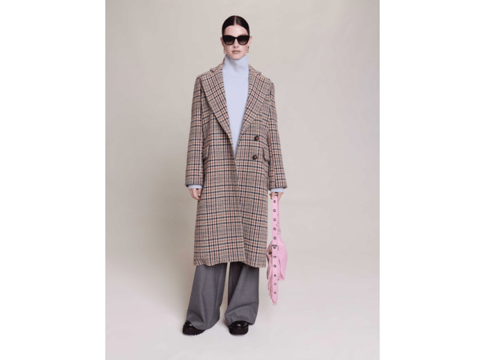 Manteau long tailleur