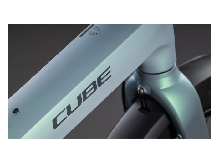 Vélo urbain pliant électrique FOLD HYBRID COMFORT 545 Gris