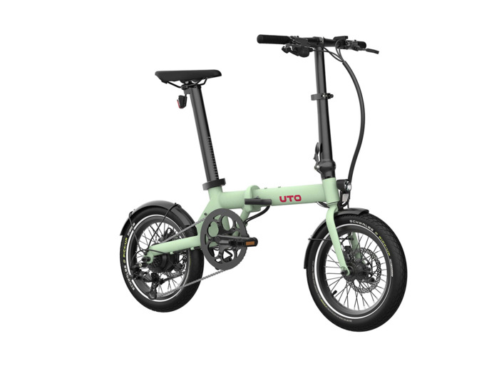 Vélo pliant électrique OG16 Vert Sauge