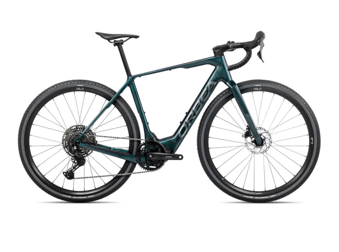 Vélo de gravel électrique DENNA M40 Vert/Brume