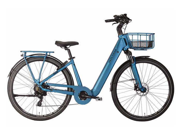 Vélo urbain électrique MOVE 28 Bleu