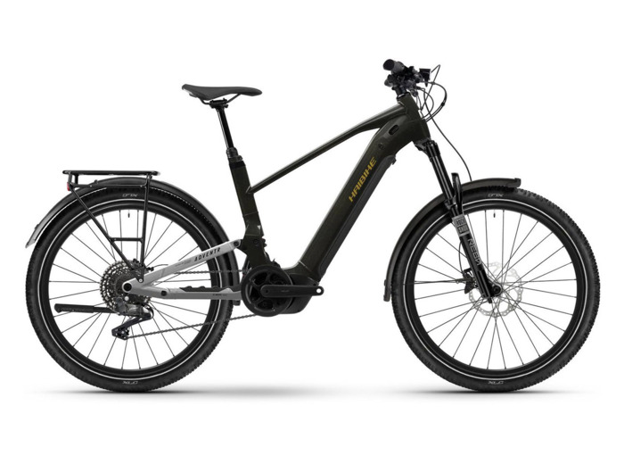 Vélo trekking électrique ADVENTR 6 Noir/Chrome