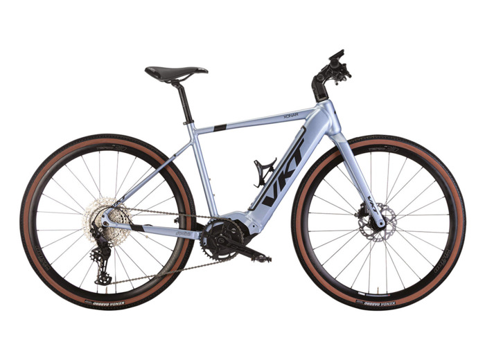 Vélo de route électrique XONAR SPORT DEORE 1X11V 500WH Bleu Clair