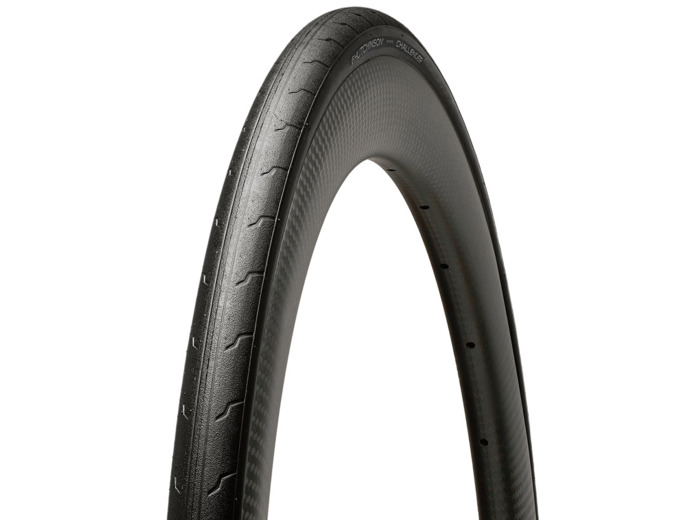 Pneu de route CHALLENGER 700x35c TUBETYPE HARDSHIELD FOLDING Noir