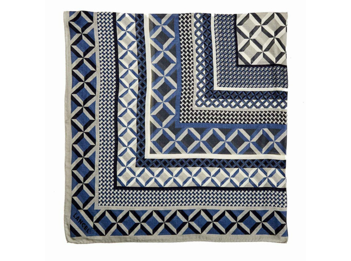 Motif Graphic - Châle - Modal et cachemire