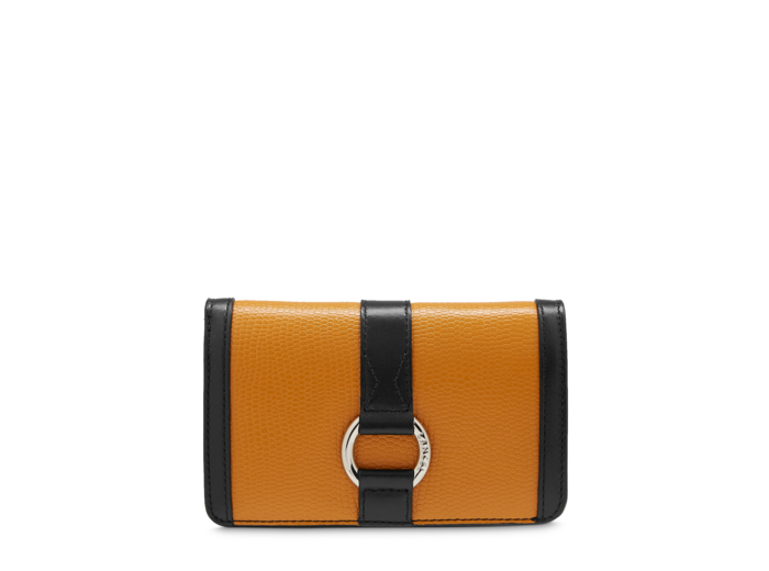 ELSA FACON IGUANA ET CUIR LISSE - Compact