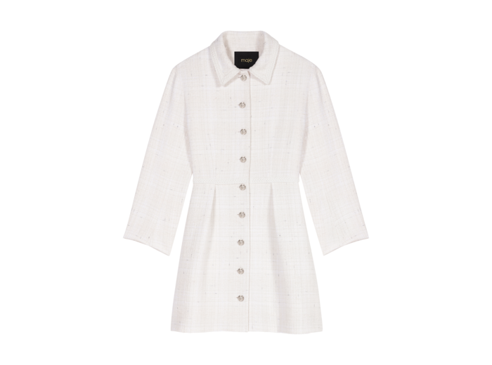 Robe courte en tweed