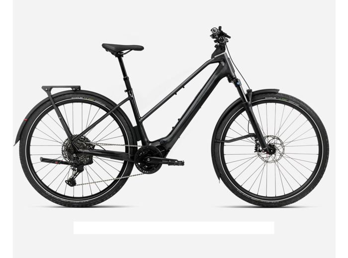 Vélo urbain/trekking électrique KEMEN TOUR 10 MID Noir