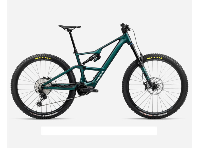VTT tout suspendu électrique RISE LT H10 Vert/Vert Glace