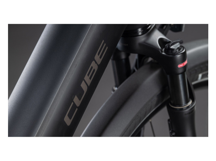 Vélo urbain électrique SUPREME RT HYBRID DELUXE EX 600 Noir/Chrome