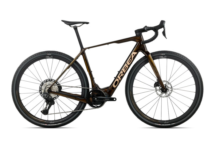 Vélo de gravel électrique DENNA M20I Caramel/Or