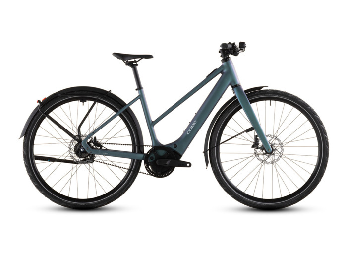 Vélo urbain électrique EDITOR HYBRID SLT 400X FE Gris