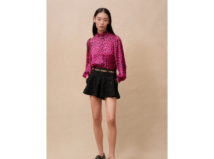 Chemise imprimés léopard