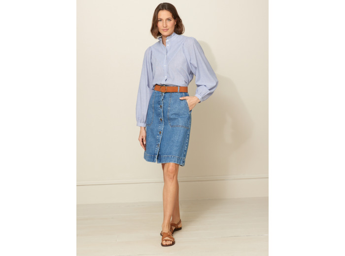 BLOUSE FROUFROU RAYE