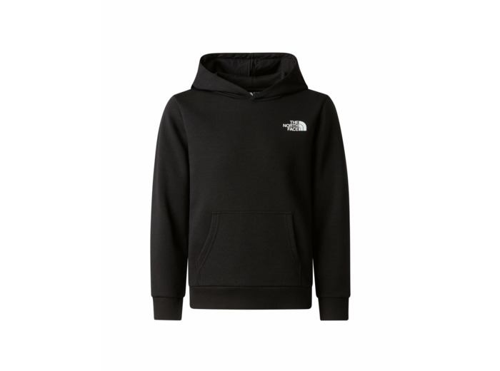 Sweat à capuche Enfant TEEN SIMPLE DOME LIGHT REG HOODIE Noir
