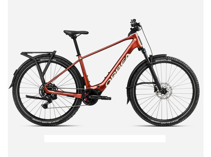 VTC électrique KEMEN ADV 30 Rouge Mars/Blanc Ivoire