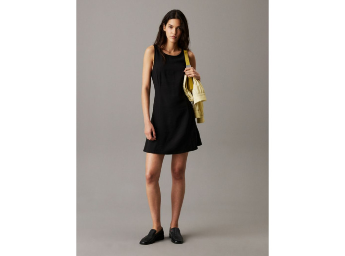 ROBE SANS MANCHES EN A-LINE ECOVERO