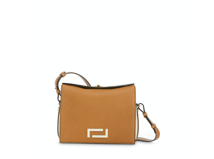 Pia de Lancel - Sac porté croisé - moyen modèle - Camel/Neige
