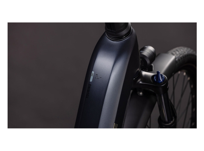 Vélo trekking électrique TOURING HYBRID ONE 600 Charbon/Chrome