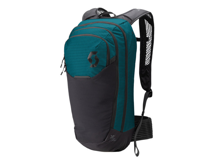 Sac à dos Unisexe TRAIL PROTECT 20 Bleu Flow/Noir