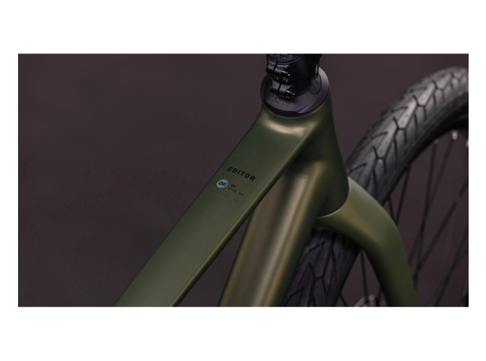 Vélo urbain EDITOR ONE Vert/Noir