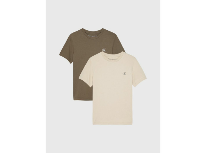 T-SHIRT MONOGRAM À COUPE RÉGULIÈRE - PACK
