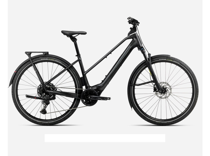 Vélo urbain/trekking électrique KEMEN TOUR 20 MID Noir