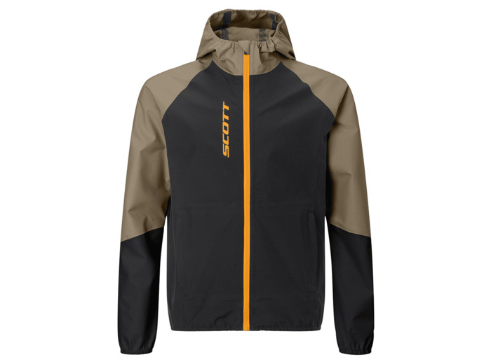 Veste imperméable Enfant EXPLORAIR LIGHT DRYO 2.5L Noir/Beige