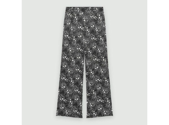 Pantalon fluide imprimé étoiles