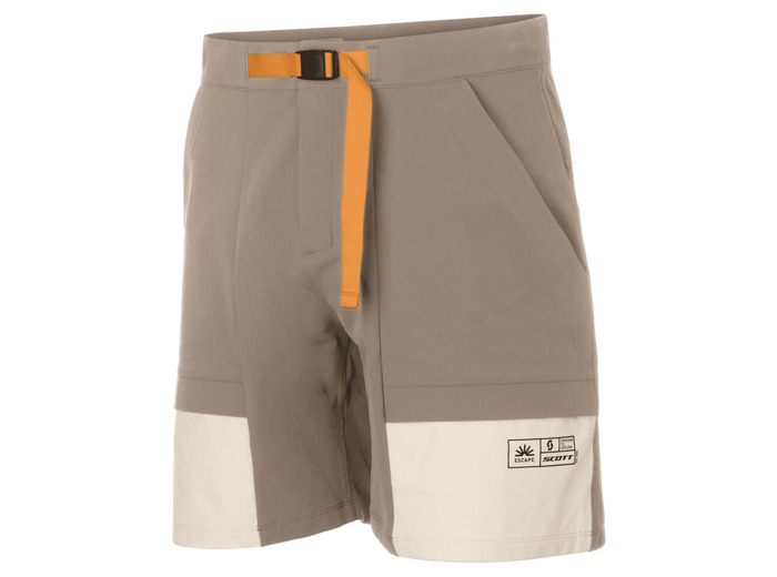 Short Homme EXPLORAIR ESCAPE Beige/Coton Blanc