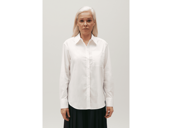 Chemise coton blanc