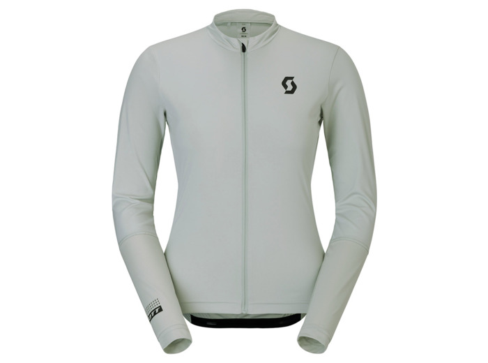 Maillot manches longues Femme ENDURANCE Gris/Jaune Pastel