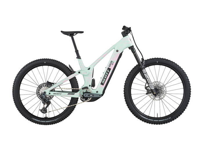 VTT tout suspendu électrique PATRON ST 900 Vert Mistyade