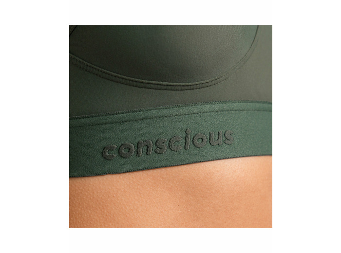 BRASSIERE TOP STRAP CONSCIOUS Vert