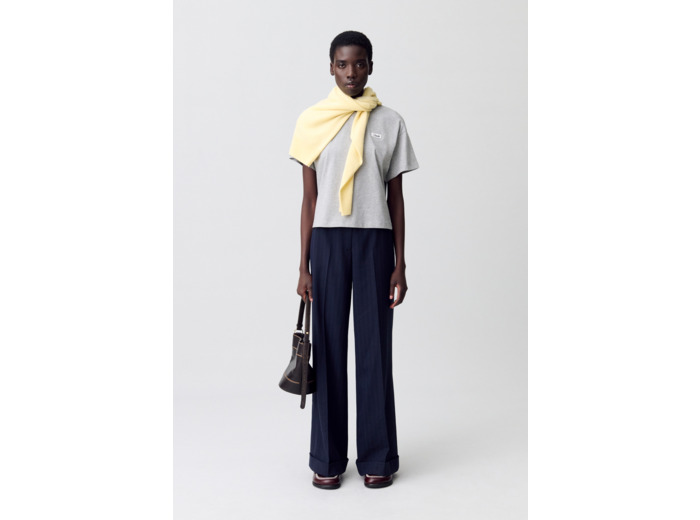Pantalon tailleur droit