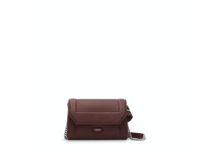 Ninon de Lancel - Mini sac pochette - Cassis