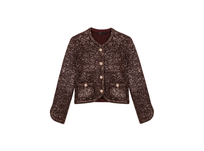 Cardigan à sequins