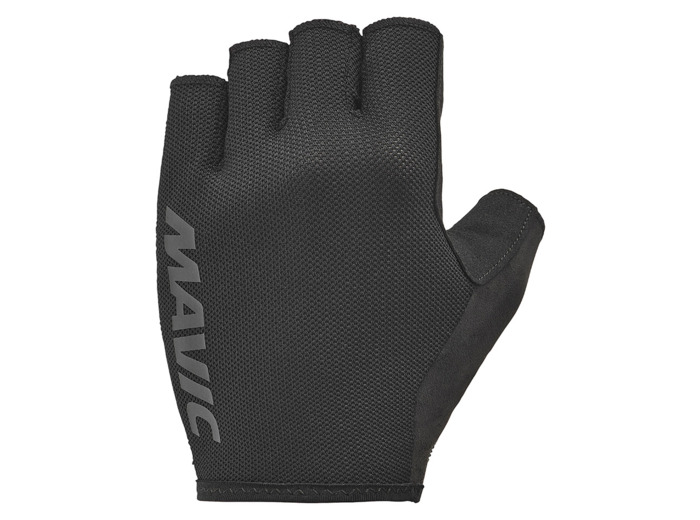 Gants courts Unisexe ESSENTIAL PADDED Noir