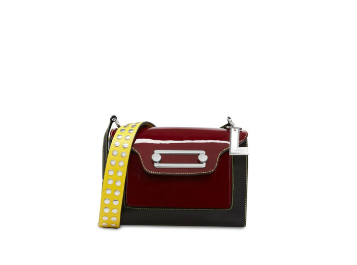 Clic de Lancel - Sac porté croisé - Moyen Modèle - Cuir lisse verni et lisse