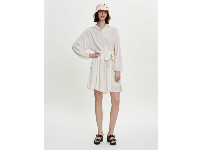Robe chemise fluide et ample