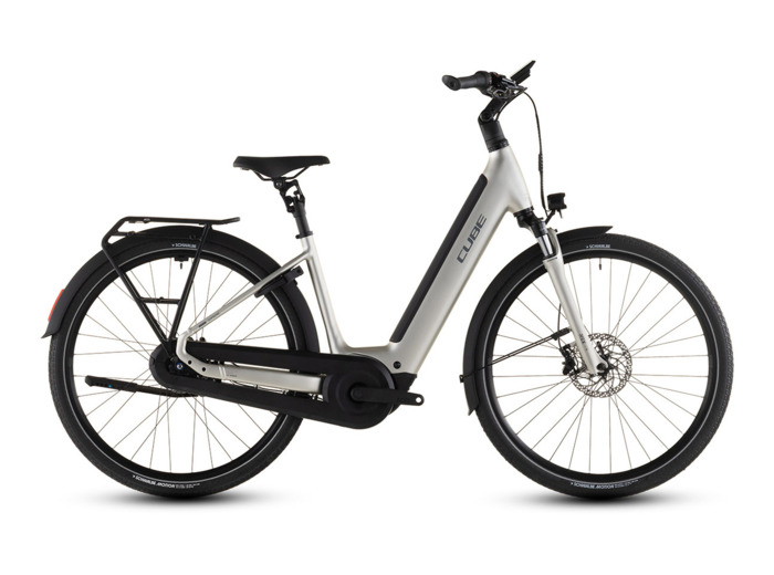 Vélo urbain électrique SUPREME RT HYBRID COMFORT EXC 600 Champagne/Gris