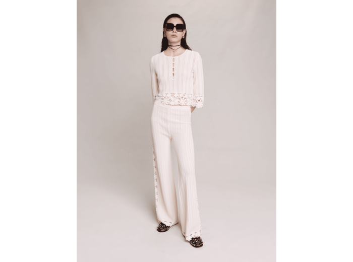 Pantalon en maille