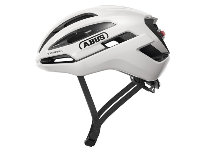 Casque Gravel Unisexe TAIPAN LED CPSC Blanc Brillant